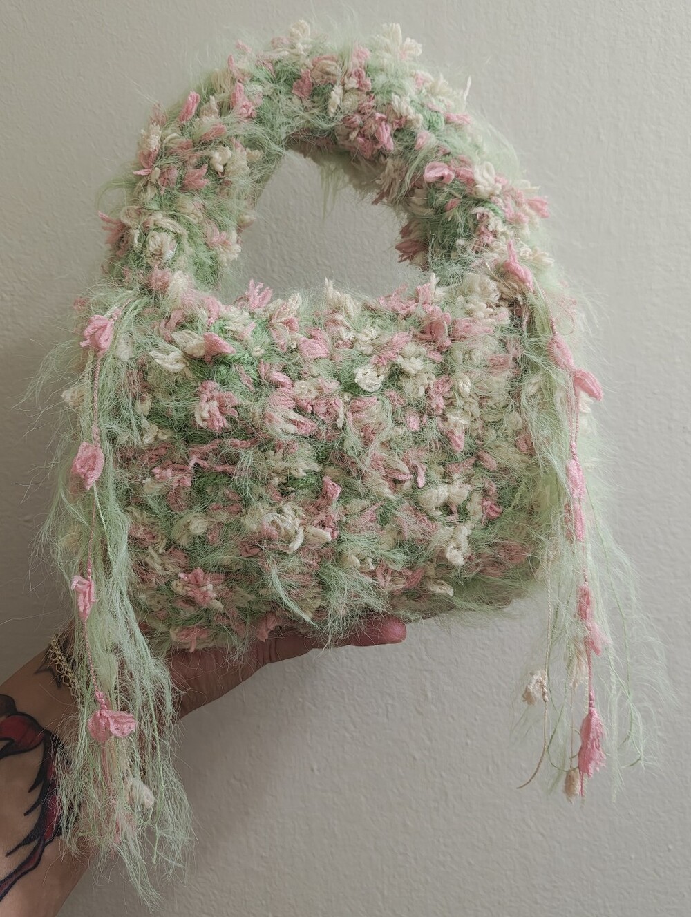 Crochet Fairy Mini Handbag - Picture 2 of 9